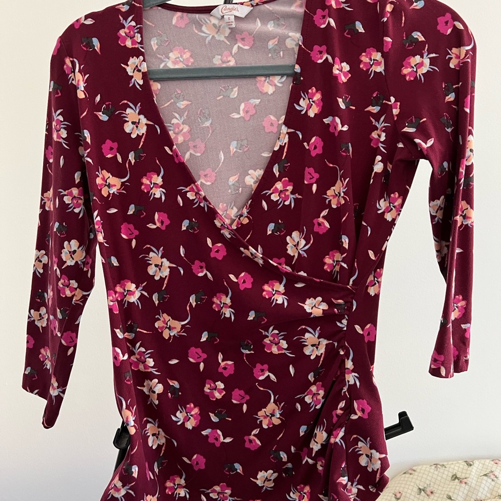 Candies shirt flower pattern